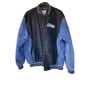 Seattle Seahawks Suede Jacket